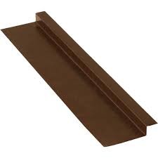 3/8" BROWN ALUMINUM Z-FLASH 10'