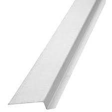 3/8" WHITE ALUMINUM Z-FLASH 10'