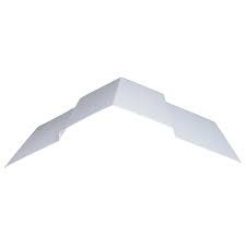 42072 RIDGE CAP 20" 10'6" BRIGHT WHITE