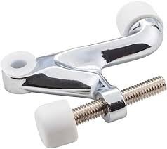 HINGE PIN DOOR STOP CHROME