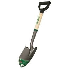 SHOVEL UTILITY DHRP WOOD HNDL