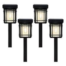 SOLAR LIGHT 4PK BROWN 2X