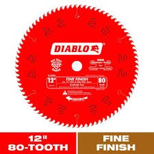 D1280X FINISH BLADE 12IN 80THT