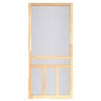 Kimberly Bay DST536 Screen Door, 35-3/4 in W, 79-3/4 in H, Natural