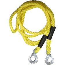 3/4INX14' TOW ROPE WITH HOOKS