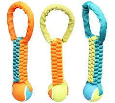 BOSS PET BRAIDED CHOMPER TOY