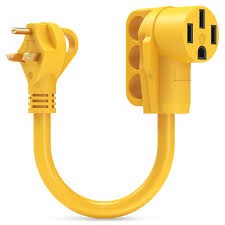 RV ADAPTOR 50A PLG-30A CONNECT