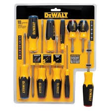 DWHT62513 10PC SCREWDRIVE SET