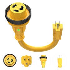 RV ADAPTOR 30A PLG-15A CONNECT
