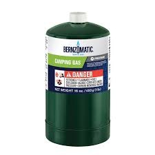 BERNZOMATIC CAMPING GAS CYLINDER 16.4OZ