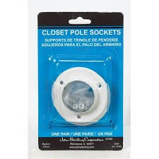 BC-0039-WT POLE SOCKETS