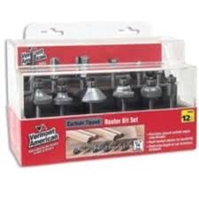 23002 CARB ROUTER BIT SET 12PC