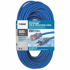 CORD 100' 12/3 GLACIER