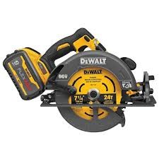 DEWALT 7 1/4" CIRCULAR SAW 60-VOLT BRUSHLESS 1-BATTERY & CHARGER