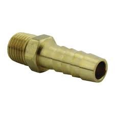 HOSE END 1/4"MALE NPTX3/8"ID
