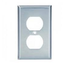 93101-BOX SS DUPL RECPT PLATE