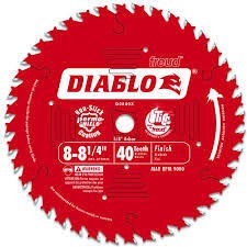 D0840X FINISH BLADE8-1/4 40THT