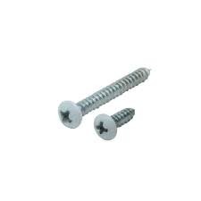 SCREWS FOR SHELF BRACKETS WHITE
