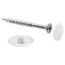 SCREWS FOR MAX BRACKETS W/ CAPS WHITE