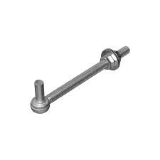 130641 BOLT HOOK 3/4X10IN ZINC