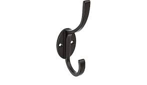 National Hardware N806820 Modern Coat And Hat Hook, Door/Wall Mounting, 2-1/2 In Projection, 1-1/2 In W