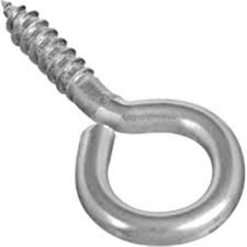 220442 LARGE SCREW EYE SS #0