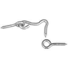 750400 HOOK/EYE 1IN ZINC