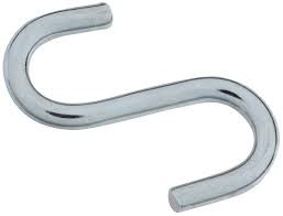 759130 OPEN S-HOOK 2IN ZINC