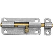 758080 BARRELBOLT 4IN BRT ZINC