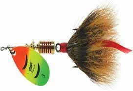 Mepps B3ST SRD-W Aglia In-Line Spinner, 1/4 oz, Dressed Treble