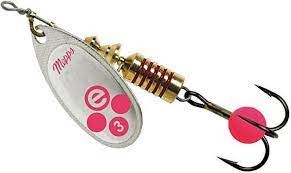 Mepps BE3 GHO Aglia-e In-Line Spinner, 2 1/2", 1/4 oz, Treble