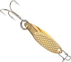 Acme SW124H/G Hammered Kastmaster Spoon, 1", 1/24 oz Gold