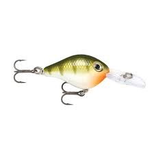 Rapala ULC03YP Ultra Light Crankbait, 1 1/2", 1/8 oz, Yellow