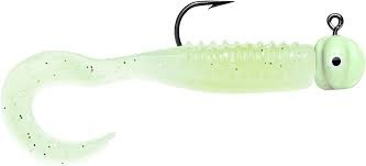 VMC CTJ132GL Curl Tail Jig 1/32oz Glow