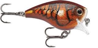 Rapala BXB06BLZ BX Brat Squarebill Crankbait 6, 2", 3/8 oz, Blaze