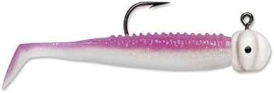 VMC BTJ132PRPPRL Boot Tail Jig 1/32 oz, Purple Pearl