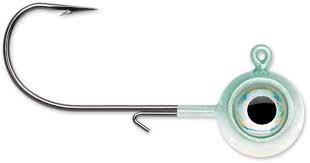 VMC NME14-BBH Neon Moon Eye Jig 1/4oz, Size #2/0 Hook, Blue Back