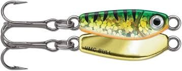VMC BLS116P Bull Spoon, Sinking, 7/8", 1/16 oz, Sz 12 Treble, Perch