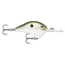 Rapala DT08DEL DT 08, Balsa, 2" 3/8 oz, Running Depth 8', VMC #5