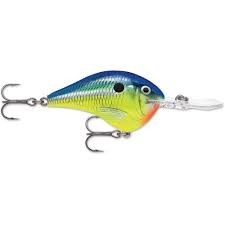 Rapala DT08PSL DT 08, Balsa, 2" 3/8 oz, Running Depth 8', VMC #5
