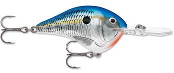 Rapala DT08RUS DT 08, Balsa, 2" 3/8 oz, Running Depth 8', VMC #5