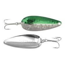Eppinger 1-340 Dardevlet Spoon, 2 7/8", 3/4 oz, Hot Shad, Nickel Back