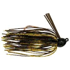 Strike King BBJ18-1 Bitsy Bug Mini Jig, 1/8 oz, Black,1pk