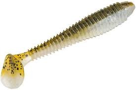 Strike King RGSW234-47 Rage Tail Rage Swimmer, 2-3/4", Green Pumpkin Pearl Belly