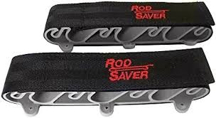 Rod Saver SM6 Vertical Mount Rod Saver Straps with Rubber Inserts