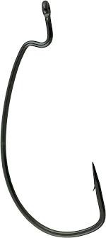 Gamakatsu 58411 Worm Hook, Size 1/0 Needle Point, Offset Shank, Extra