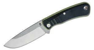 Gerber 30-001818 Downwind Drop Point Fixed Blade Knife Green Box
