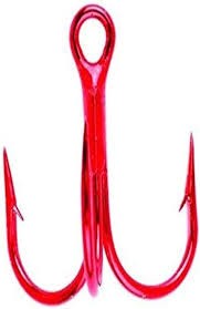 Eagle Claw L960GH-10 Lazer Sharp Treble Hook, Size 10, Needle Point