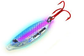 Northland FMS3-25 Forage Minnow Spoon 1/8oz Super-Glo Rainbow