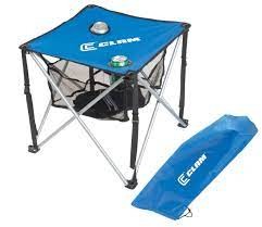 Clam 9180 Quick-Pack Table Square w/Carry Case